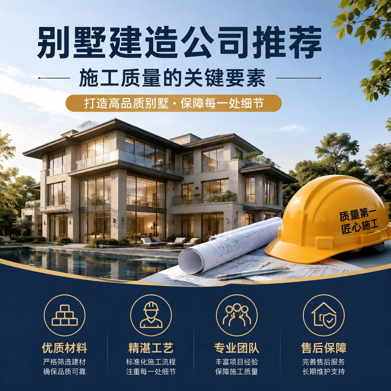 别墅建造公司推荐: 水城 施工质量的关键要素