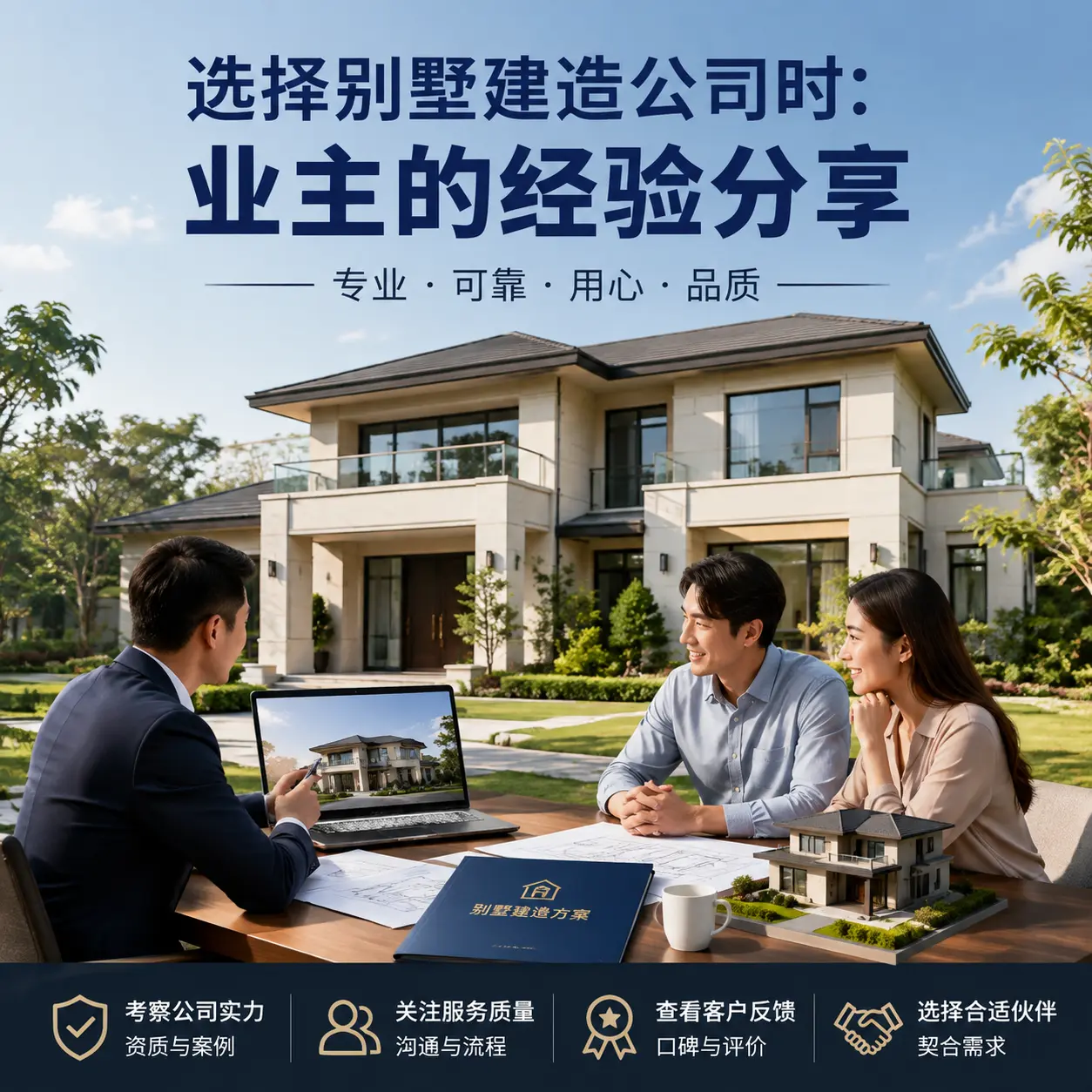选择别墅建造公司时： 水城 业主的经验分享