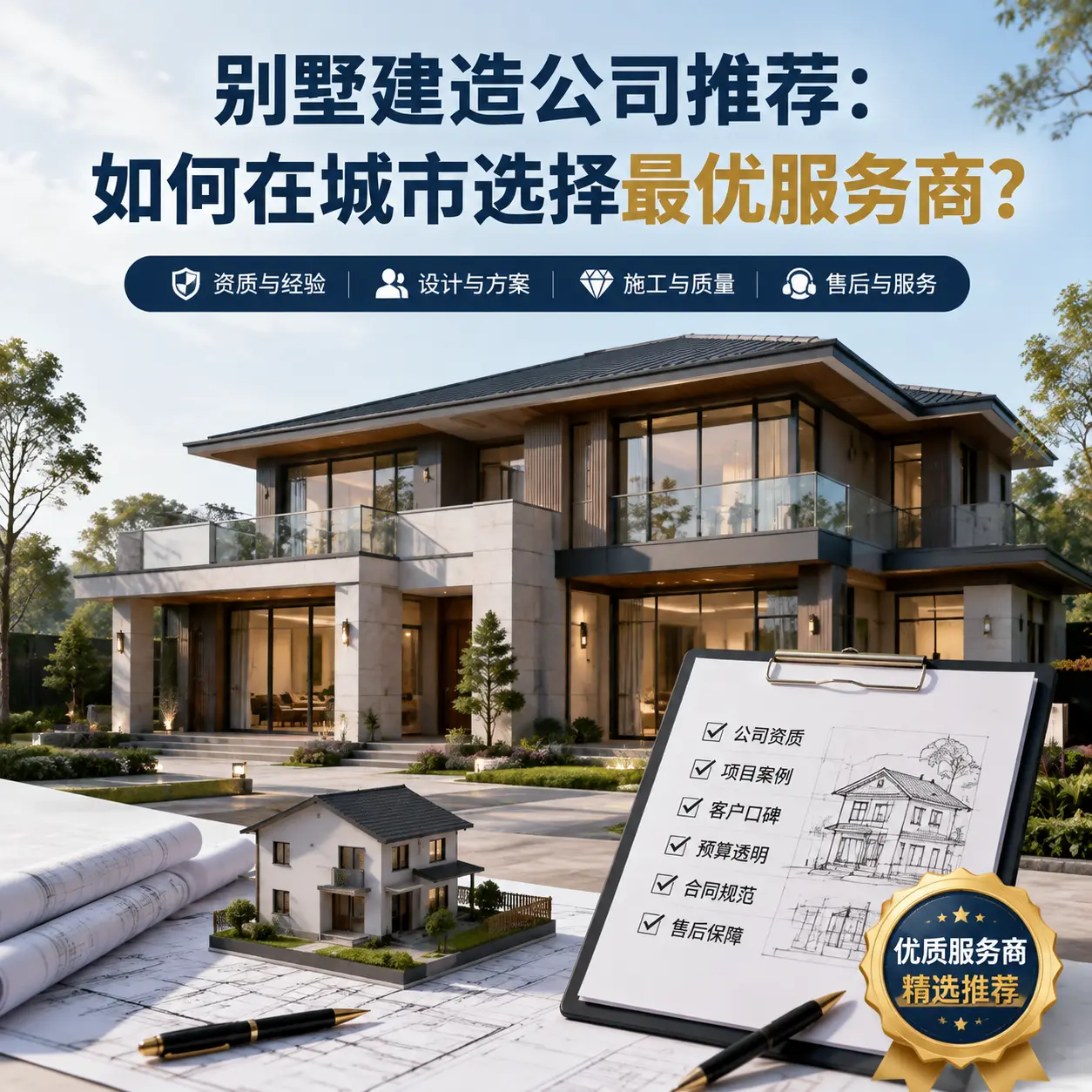 别墅建造公司推荐:如何在 水城 选择最优服务商?