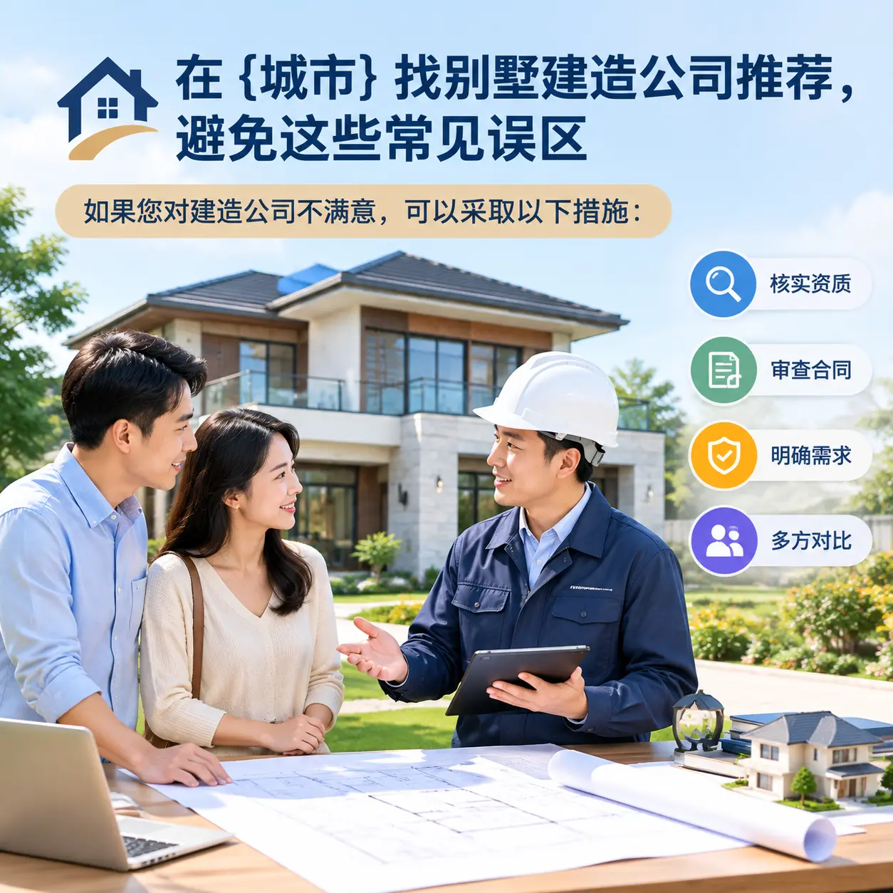 在 水城 找别墅建造公司推荐,避免这些常见误区