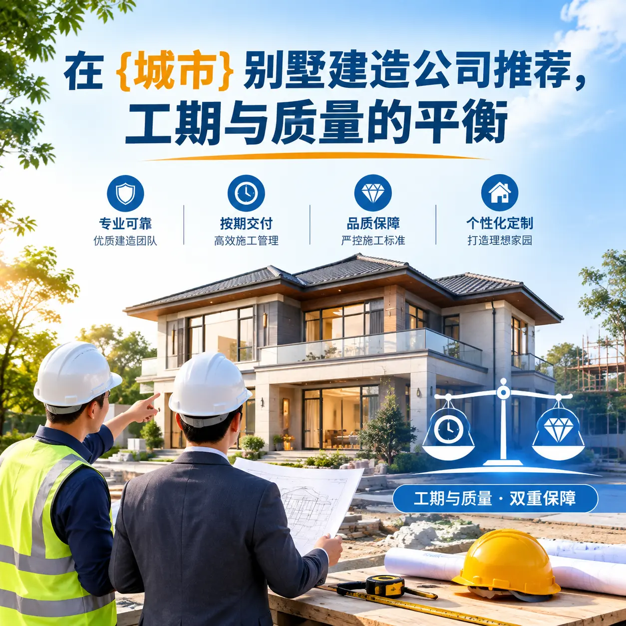 在 水城 别墅建造公司推荐,工期与质量的平衡