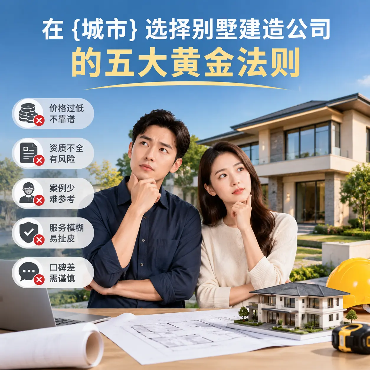 在 水城 选择别墅建造公司的五大黄金法则