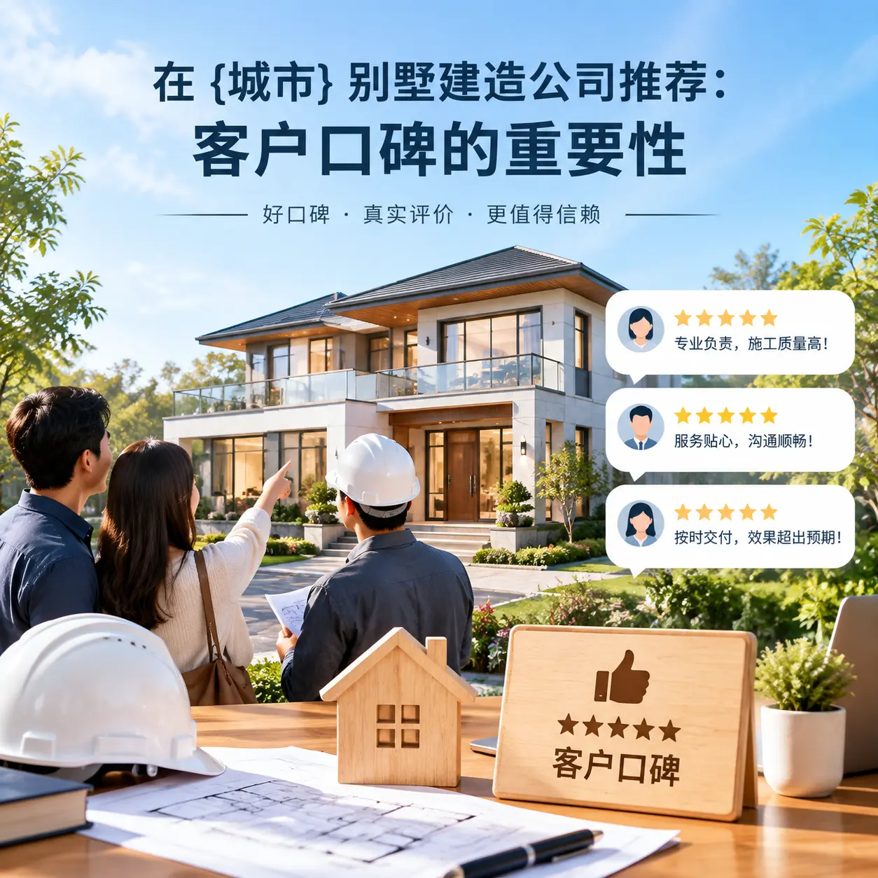 在 水城 别墅建造公司推荐：客户口碑的重要性