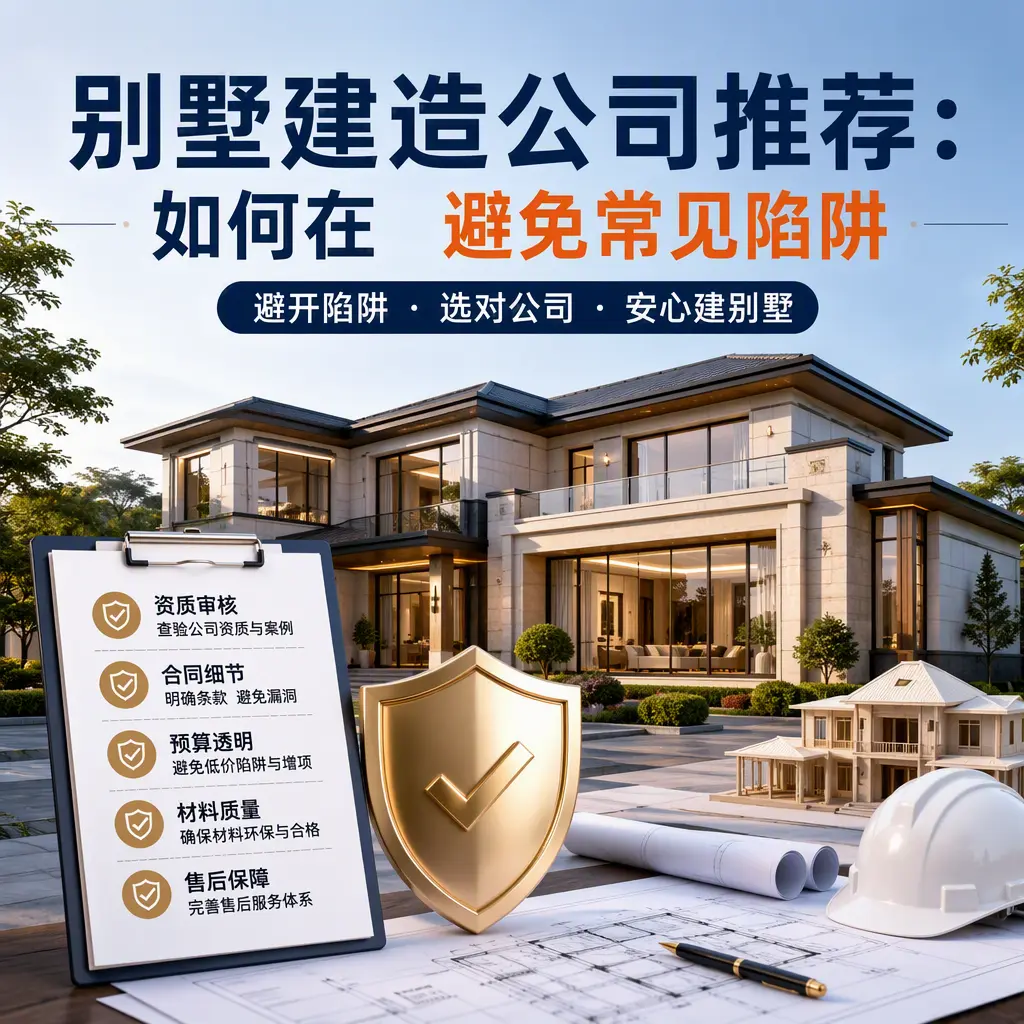 别墅建造公司推荐：如何在 水城 避免常见陷阱