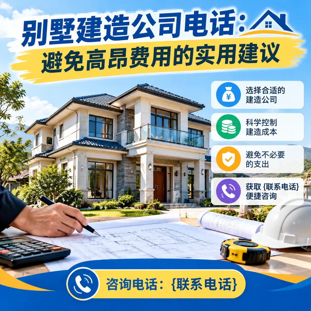 水城别墅建造公司电话:避免高昂费用的实用建议
