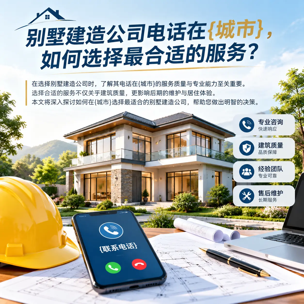 别墅建造公司电话在水城，如何选择最合适的服务？
