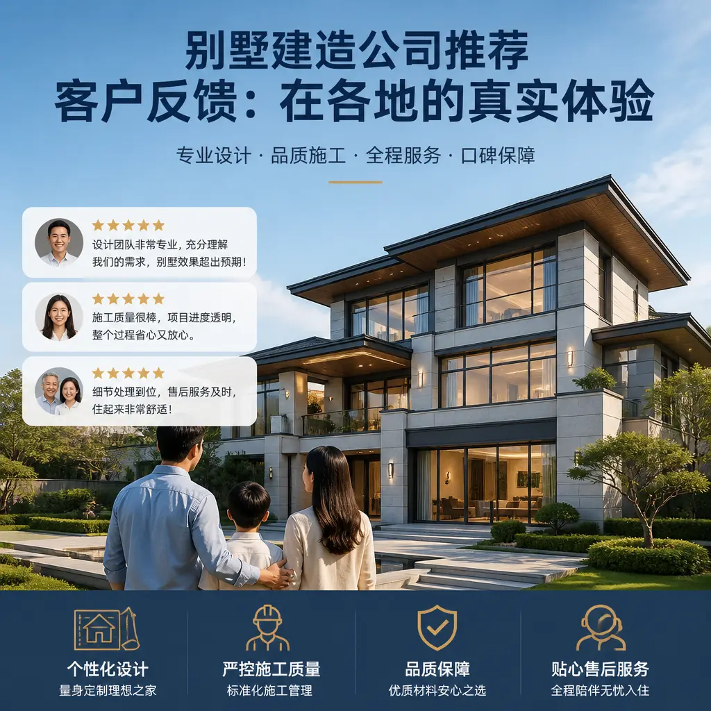 别墅建造公司推荐的客户反馈:在 水城 的真实体验