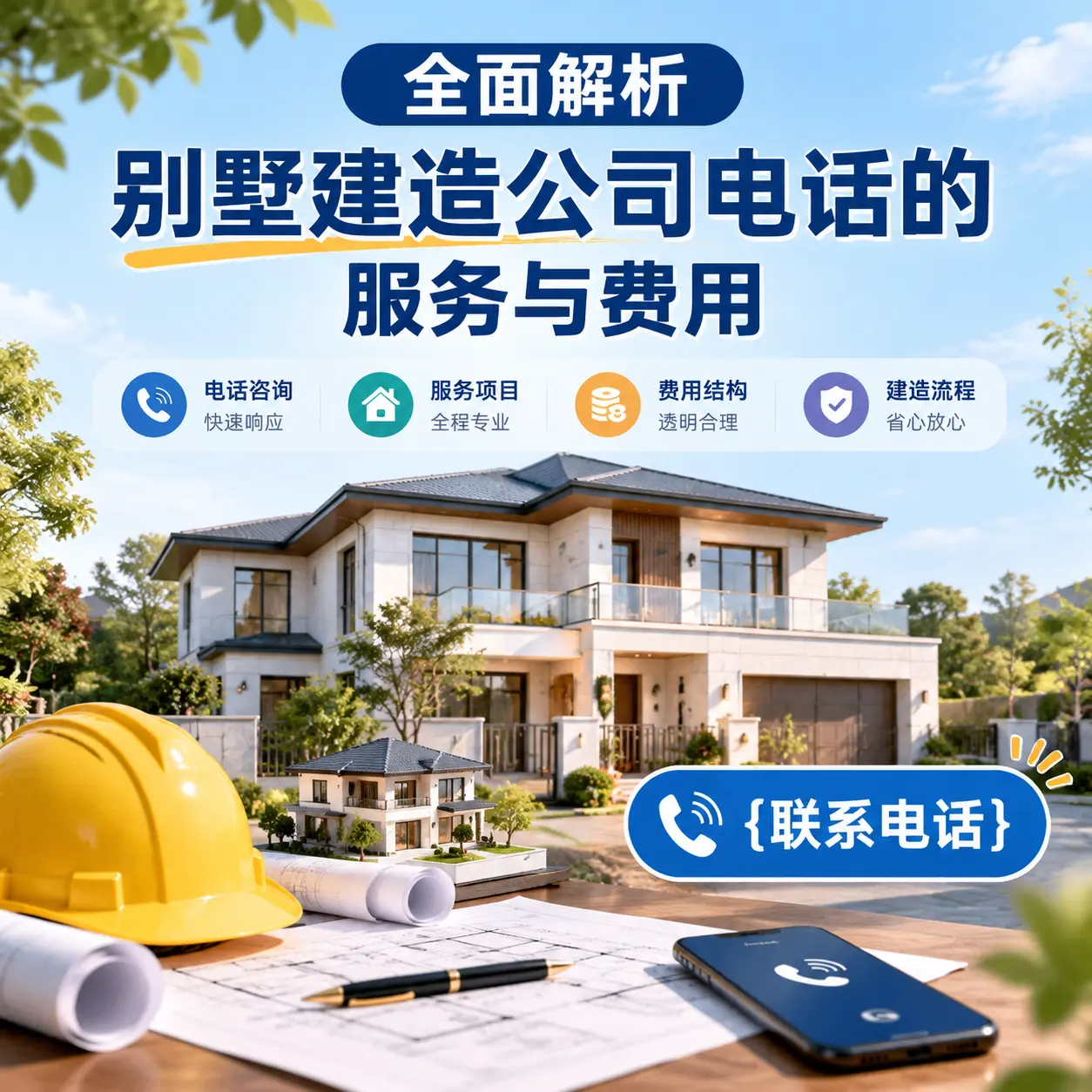 全面解析水城别墅建造公司电话的服务与费用