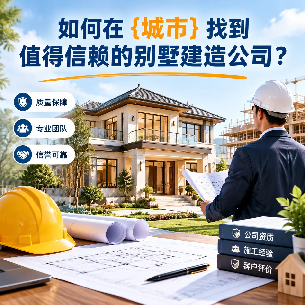 如何在 水城 找到值得信赖的别墅建造公司？